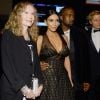 Mia Farrow, Kim Kardashian, Kanye West et Ronan Farrow assistent au gala TIME 100 du magazine Time, au Frederick P. Rose Hall. New York, le 21 avril 2015.