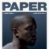 Kanye West en couverture du magazine Paper. Photo par Jackie Nickerson.