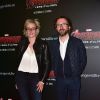 Sylvie Adigard et Alex Jaffray - Avant-première du film "Avengers : L'ère d'Ultron" au cinéma UGC Normandie à Paris, le 21 avril 2015. 