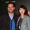 Christophe Michalak et sa femme Delphine McCarty - Avant-première du film "Avengers : L'ère d'Ultron" au cinéma UGC Normandie à Paris, le 21 avril 2015. 