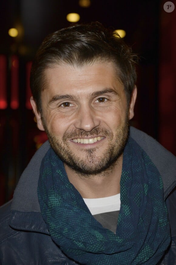 Christophe Beaugrand au spectacle de Chantal Ladesou à l'Olympia à Paris, le 23 février 2014.