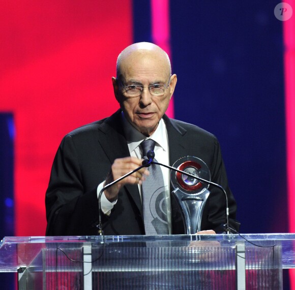 Alan Arkin reçoit un Lifetime Achievement Award aux CinemaCon Big Screen Achievement Awards 2015, au Caesars Palace. Las Vegas, le 23 avril 2015.
