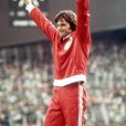  Bruce Jenner aux Jeux Olympiques de Montr&eacute;al, en juillet 1976. 