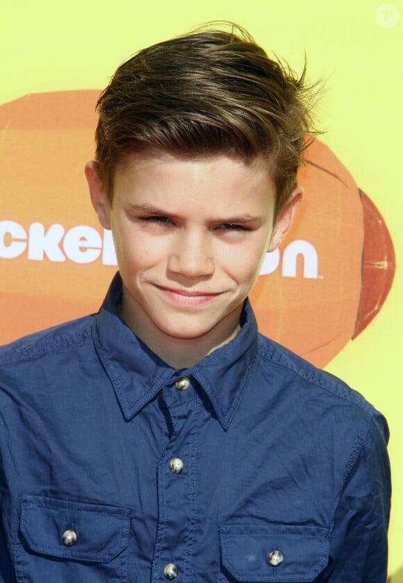 Romeo Beckham - People à la soirée "Nickelodeon's 28th Annual Kids' Choice Awards" à Inglewood, le 28 mars 2015