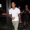 Le rappeur et acteur Ludacris arrive à l'aéroport LAX de Los Angeles pour prendre un avion. Le 17 août 2014 
