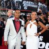 Ludacris et Eudoxie - Premiere du film "Fast & Furious 6" a Universal City, le 21 mai 2013. 