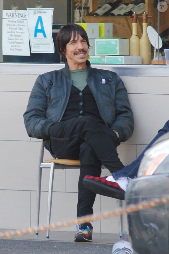 Anthony Kiedis à Los Angeles, le 23 avril 2015