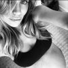 Abbey Clancy, enceinte et sur le point d'accoucher - photo publiée sur son compte Instagram le 3 mai 2015