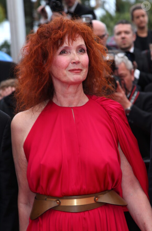 Sabine Azéma au Festival de Cannes le 21 mai 2012.