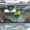 Le prince Charles et Camilla Parker Bowles ont rendu visite à la princesse Charlotte de Cambridge au palais de Kensington à Londres le 3 mai 2015.