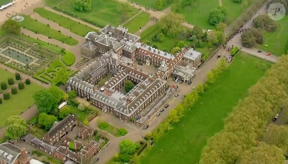 Le palais de Kensington, à Londres début mai 2015, résidence officielle du prince William et de Kate Middleton.