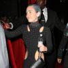 Miley Cyrus - Arrivée des people à l'after-party de la soirée Costume Institute Gala 2015 (Met Ball), organisée par Rihanna, à la boîte de nuit "Up & Down" à New York, le 4 mai 2015.  