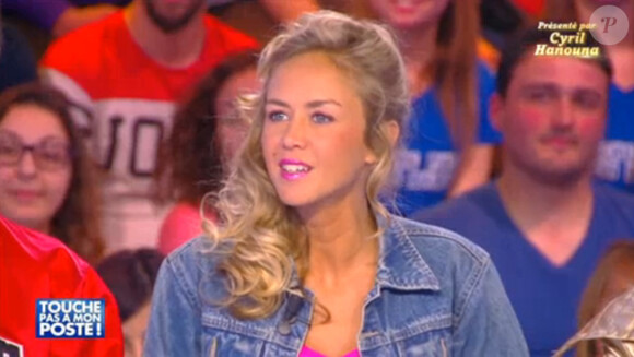 Enora Malagré, dans Touche pas à mon poste sur D8, le jeudi 7 mai 2015.