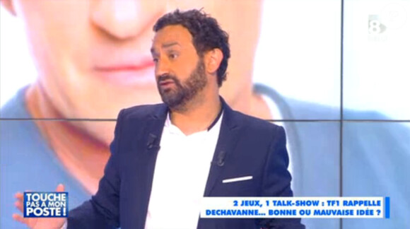 Cyril Hanouna, dans Touche pas à mon poste sur D8, le jeudi 7 mai 2015.