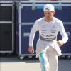 Nico Rosberg dans le paddock du Grand Prix de Formule 1 d'Espagne le 9 mai 2015