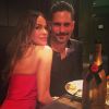 Sofia Vergara et Joe Mangiello ont célebré leur futur mariage au club privé Soho House à Hollywood avec les membres de leur famille et Arnold Schwarzenegger, le 9 mai 2015 sur Instagram