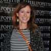 La décoratrice Sophie Ferjani enceinte - Inauguration du restaurant "Saperlipopette!" de Norbert Tarayre (Top Chef 3) à Puteaux, le 17 novembre 2014