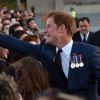Le prince Harry est arrivé en Nouvelle-Zélande le 9 mai 2015 pour une visite d'une semaine après un mois de déploiement avec l'armée australienne.