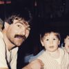 Luka Karabatic et ses parents - Le 11 mai 2015, le handballeur a publié cette photo pour les 4 ans de la mort de son père Branko