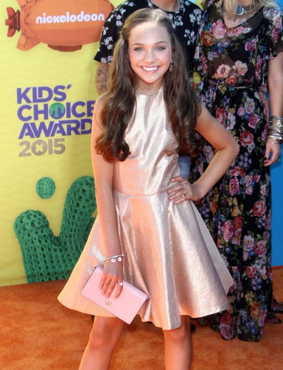 Maddie Ziegler - People à la soirée "Nickelodeon's 28th Annual Kids' Choice Awards" à Inglewood, le 28 mars 2015 