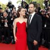 Natalie Portman et son mari Benjamin Millepied - Montée des marches du film "La Tête Haute" pour l'ouverture du 68e Festival du film de Cannes le 13 mai 2015