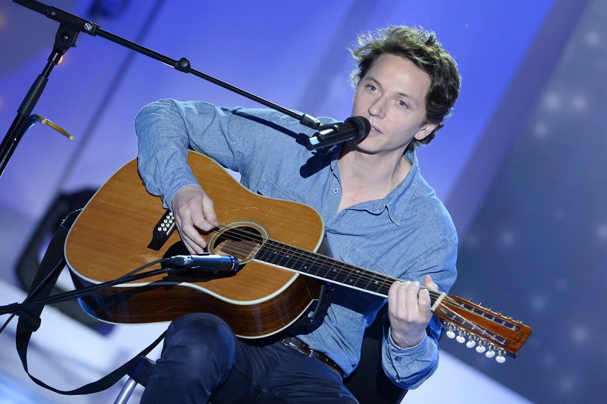 Vidéo : Le chanteur Raphaël - Enregistrement de l'émission \