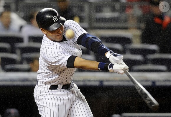 Derek Jeter (des New York Yankees) au Yankee Stadium à New York, en mai 2010.