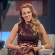  Blake Lively participe &agrave; l'&eacute;mission "Good Morning America" aux ABC studios &agrave; New York, le 21 avril 2015.  