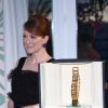 Exclusif - Julianne Moore - Soirée de la remise du trophée Chopard sur la terrasse de l'hôtel Martinez à Cannes, le 15 mai 2015.
