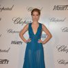 Exclusif - Léa Seydoux (robe Elie Saab) - Soirée de la remise du trophée Chopard sur la terrasse de l'hôtel Martinez à Cannes, le 15 mai 2015.