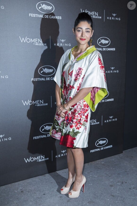 Golshifteh Farahani - Remise du Prix Kering "Women in Motion" au Suquet lors du 68e Festival international du film de Cannes le 17 mai 2015