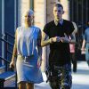 Exclusif - Amber Rose et le rappeur Machine Gun Kelly à New York, le 10 mai 2015.