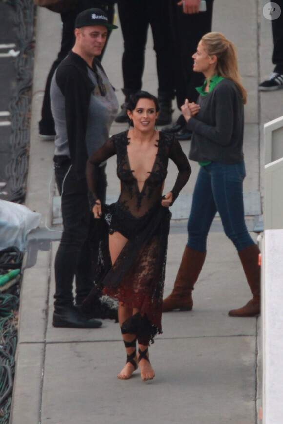Rumer Willis lors de l'enregistrement de la finale de 'Dancing With The Stars' à West Hollywood, Los Angeles, le 18 mai 2015