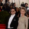 Johnny Depp et Amber Heard à New York, le 5 mai 2014.