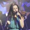 Natasha St-Pier - Concert exceptionnel de Tony Carreira au Palais des Sports à Paris, le 12 avril 2014.