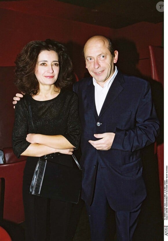 Maître Didier Bergès et son épouse à Paris, en décembre 2001.