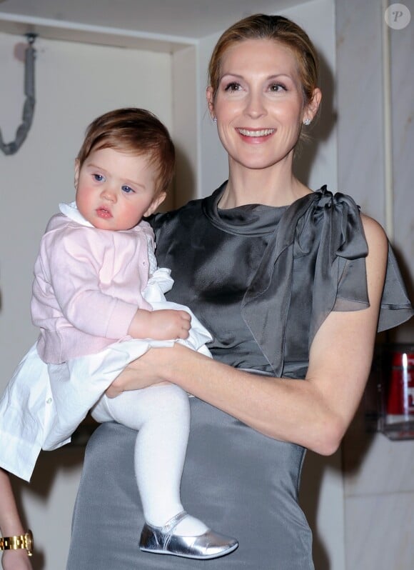 Kelly Rutherford et sa fille Helena à la 19ème soirée Bunny Hop à New York, le 9 mars 2010