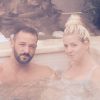 Jessica (Les Marseillais) heureuse et amoureuse avec son petit ami Piou dans un bain à remous