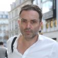 Exclusif - Yann Moix - People arrivant à un enregistrement à Europe 1 à Paris, le 23 octobre 2013.