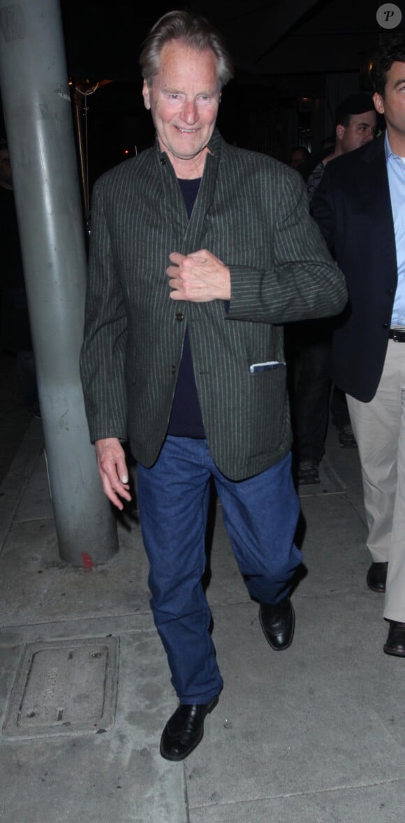 Sam Shepard arrive à l'aéroport de LAX à Los Angeles, le 6 janvier 2015