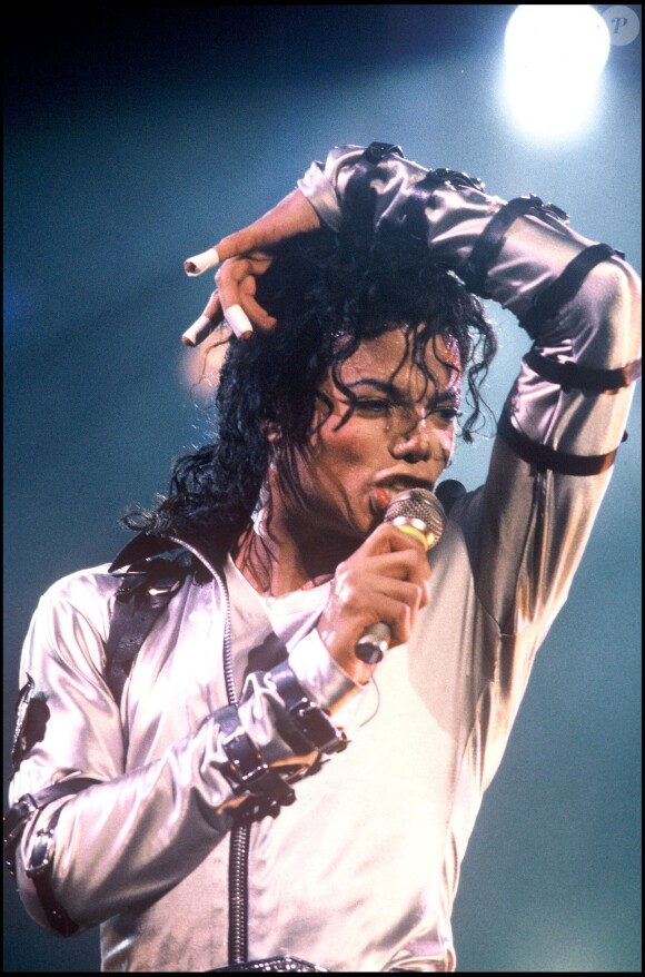 Michael Jackson  sur scène en 1988  