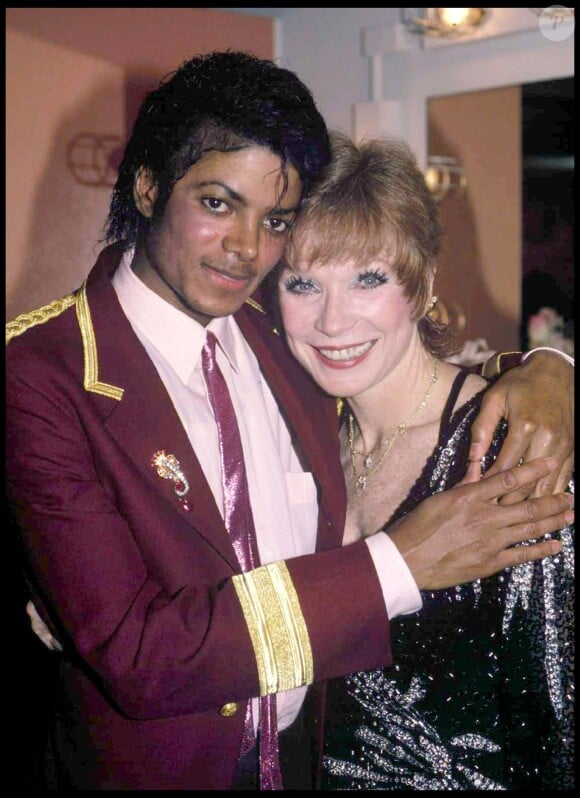 Michael Jackson et Shirley MacLaine 