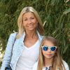 Natty Belmondo et sa fille Stella Belmondo - People au village des Internationaux de France de tennis de Roland-Garros à Paris le 30 mai 2015