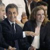 Laurent Wauquiez, Nicolas Sarkozy, Nathalie Kosciusko-Morizet - Congrès fondateur des Républicains au Paris Events Center de la Porte de la Villette, à Paris le 30 mai 2015. 