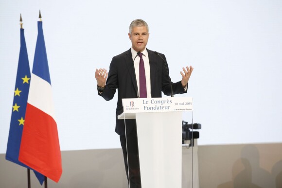 Laurent Wauquiez - Congrès fondateur des Républicains au Paris Events Center de la Porte de la Villette, à Paris le 30 mai 2015. 