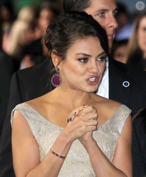 Mila Kunis à Hollywood le 13 février 2013.