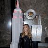 Nicole Scherzinger visite l'Empire State Building à New York, en s'affichant avec un nez rouge pour le "Red Nose Day". Le 21 mai 2015  