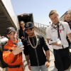 Lewis Hamilton - People lors du Grand Prix de Formule 1 de Monaco le 24 mai 2015  