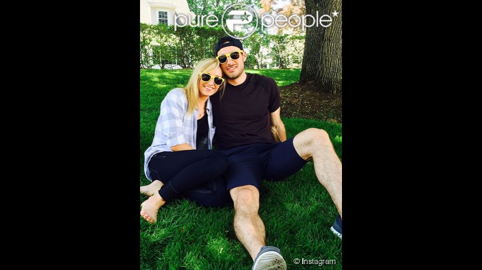  Nastia Liukin et son futur mari Matt Lombardi, sur Instagram le 30 mai 2015 