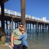 Nastia Liukin et son futur mari Matt Lombardi, sur Instagram le 19 mai 2015